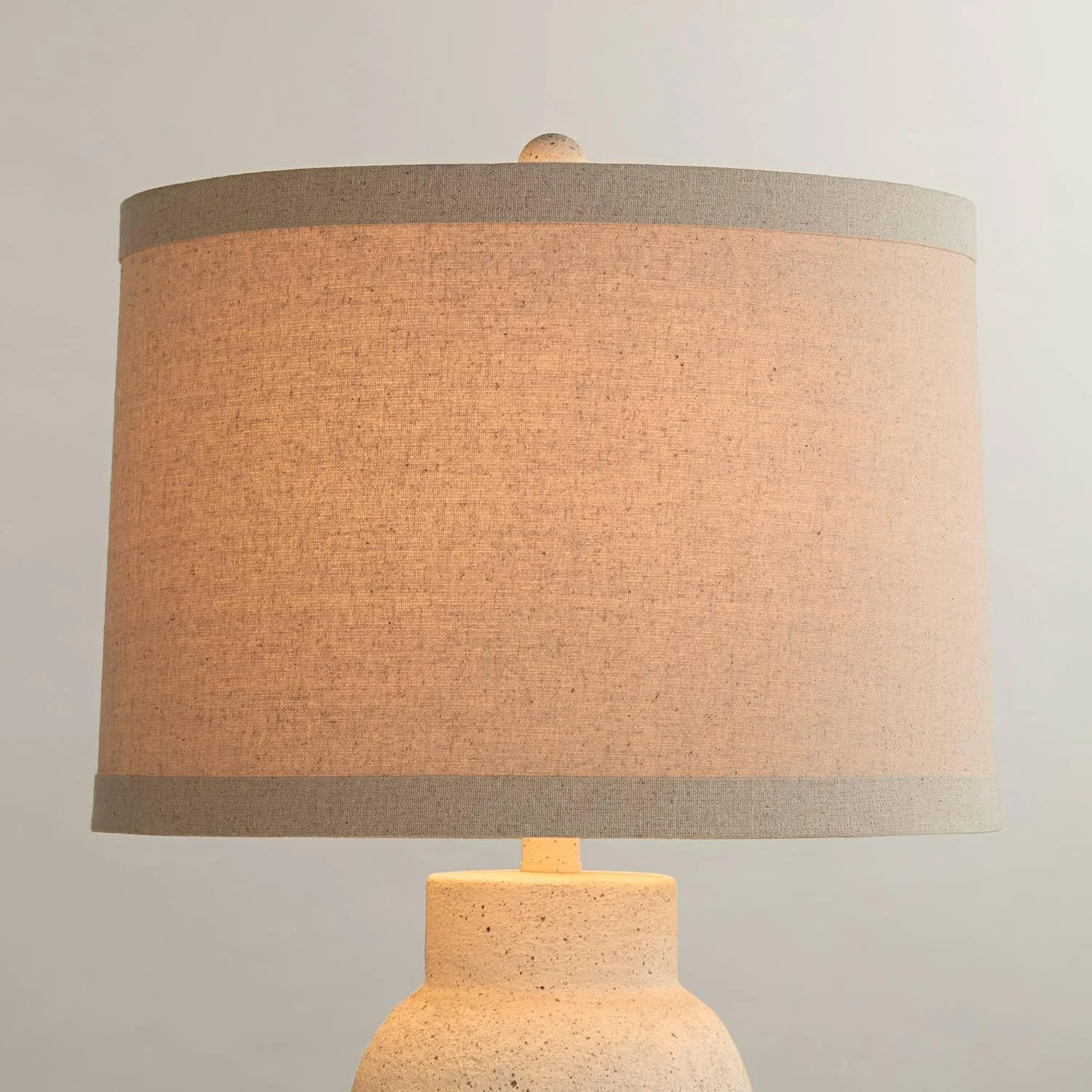 with Silver Circles Large Drum Lamp Shade (Pre-Assembled) 15 Top x 16 Bottom x 11 High (Spider) Replacement with - Image 4