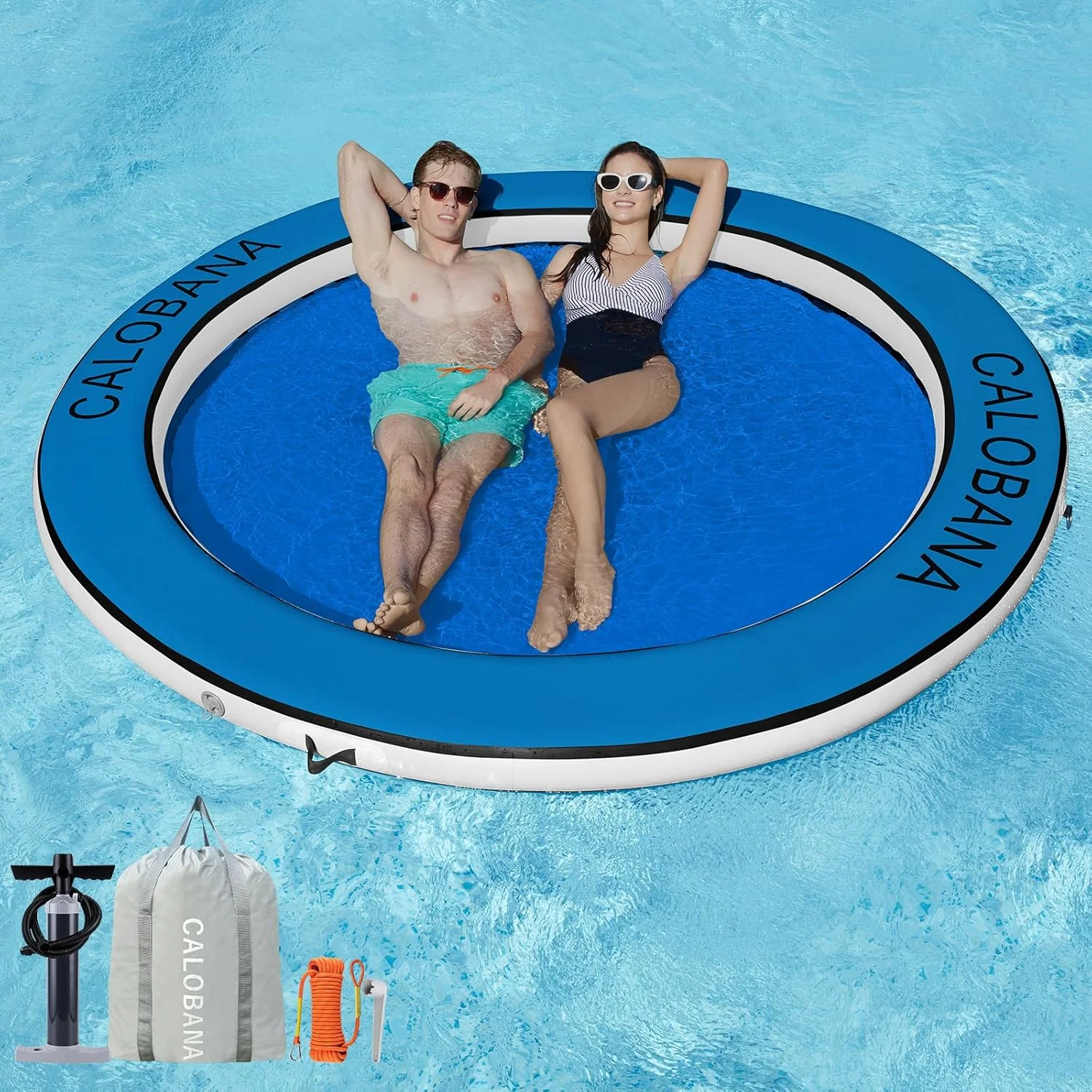 Water Hammock for Adults Lake Party Multi Person - Image 4