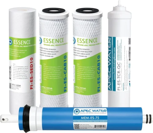 Alternative view of Water FILTER-MAX-ES50 Reverse Osmosis Filter Replacement Set, 50 GPD - For Home Projects