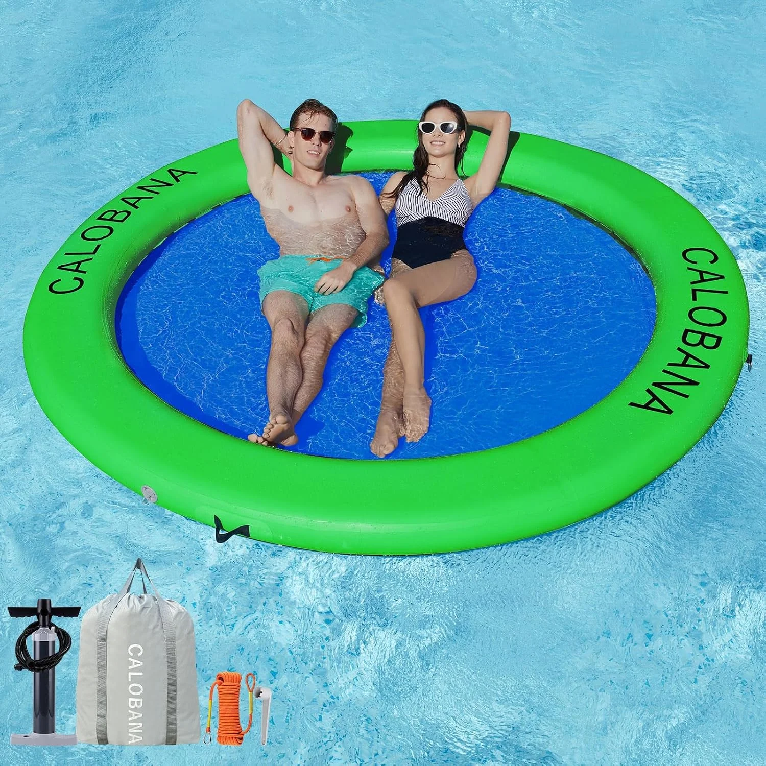 Water Hammock for Adults Lake Party Multi Person - Image 12