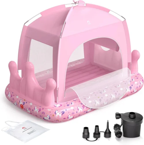 Nook Princess Portable Kids Air Mattress for Girls, for Home, Ages 3+