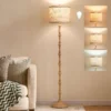 63.5'' Floor Lamp, 3-Color Temperature, Pull Chain, Bulb Included