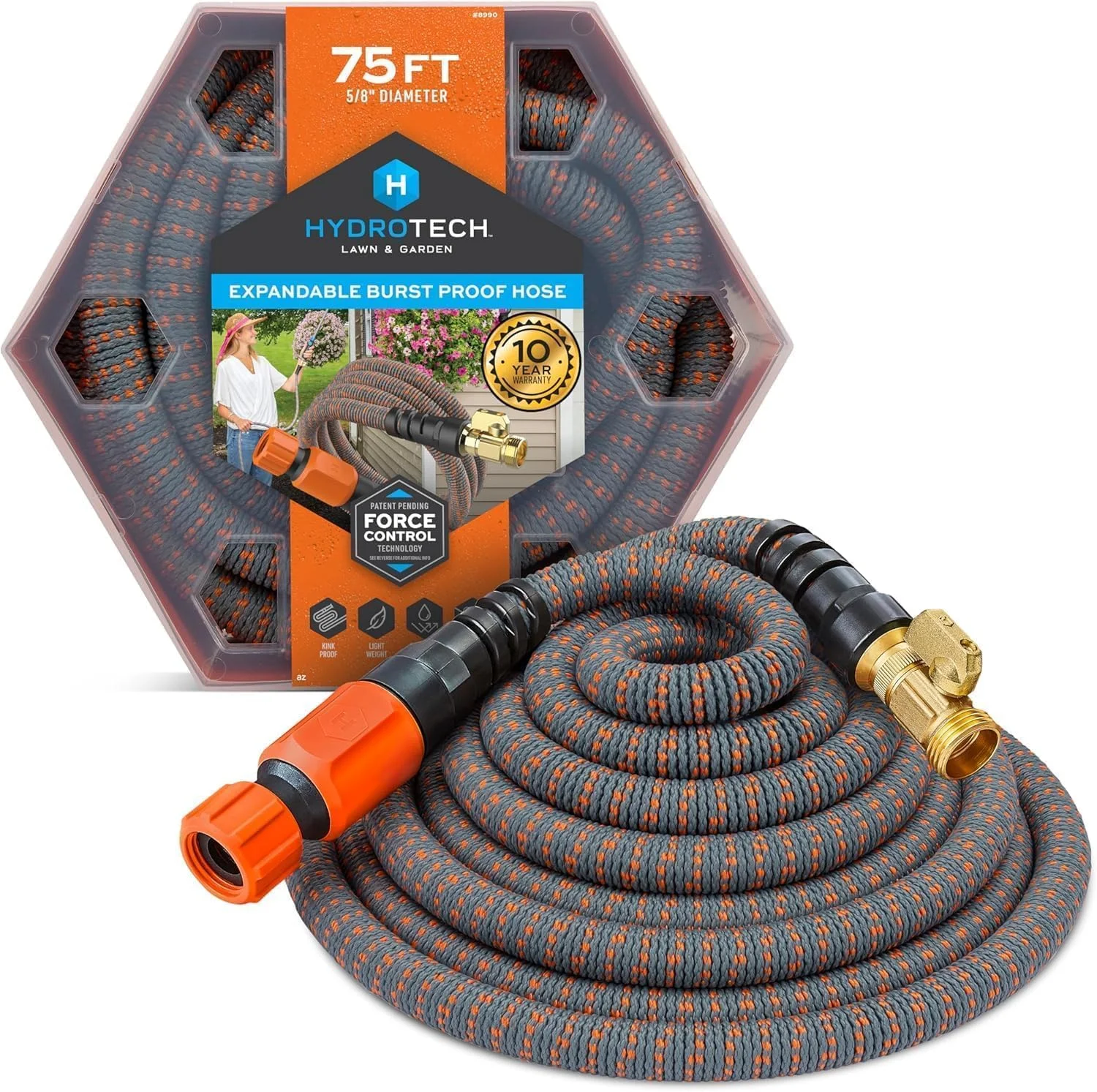 100 ft Expandable Burst-Proof Garden Hose, 5/8 in Diameter - Image 5