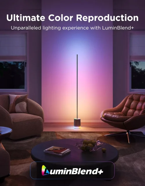 Alternative view of Floor Lamp 3 with Luminblend+ Technology, 2100lm, 1000K-10000K Modern Floor Lamp for Living Room