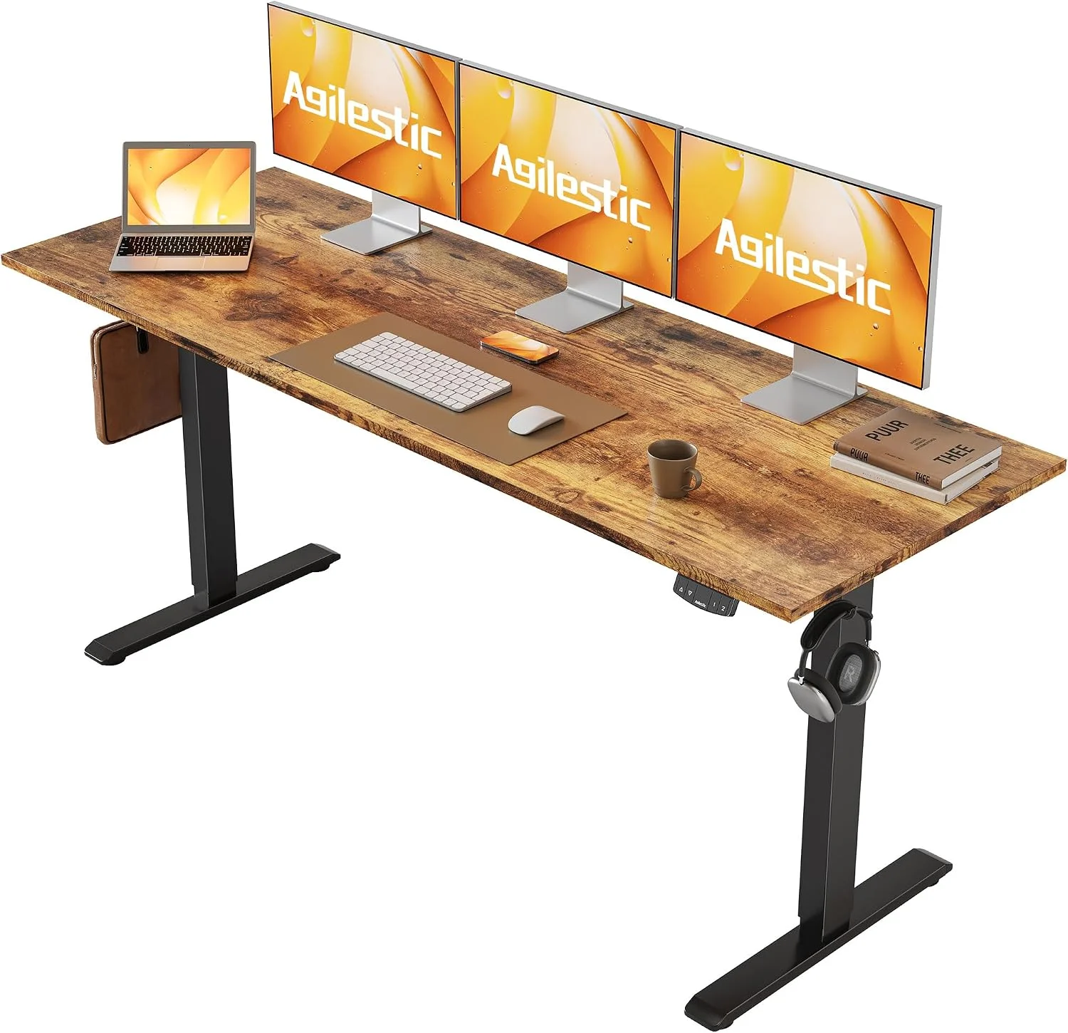 Electric Standing Desk, 48 x 24 Inches Height Adjustable Desk - Image 23
