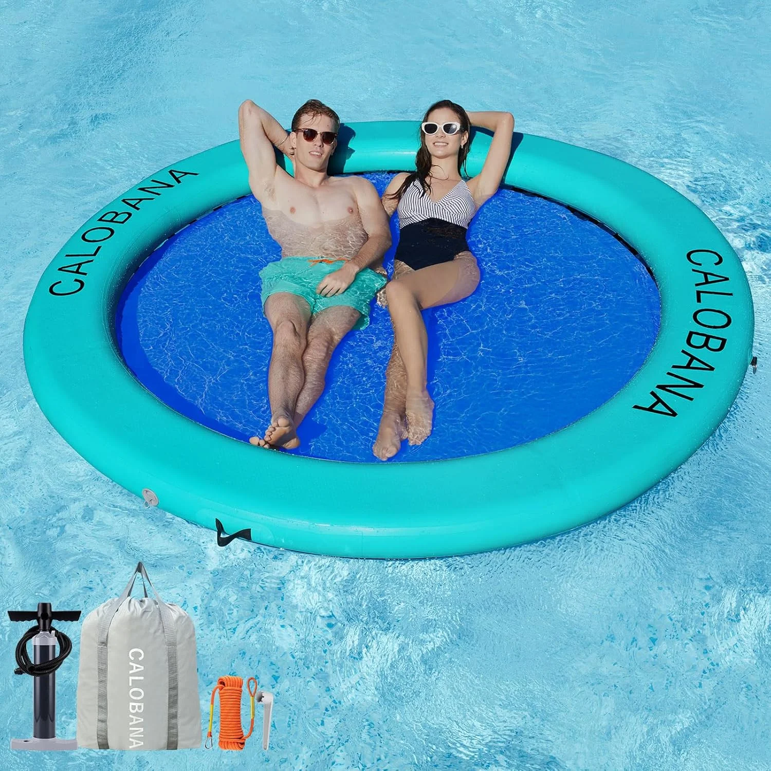 Water Hammock for Adults Lake Party Multi Person - Image 5