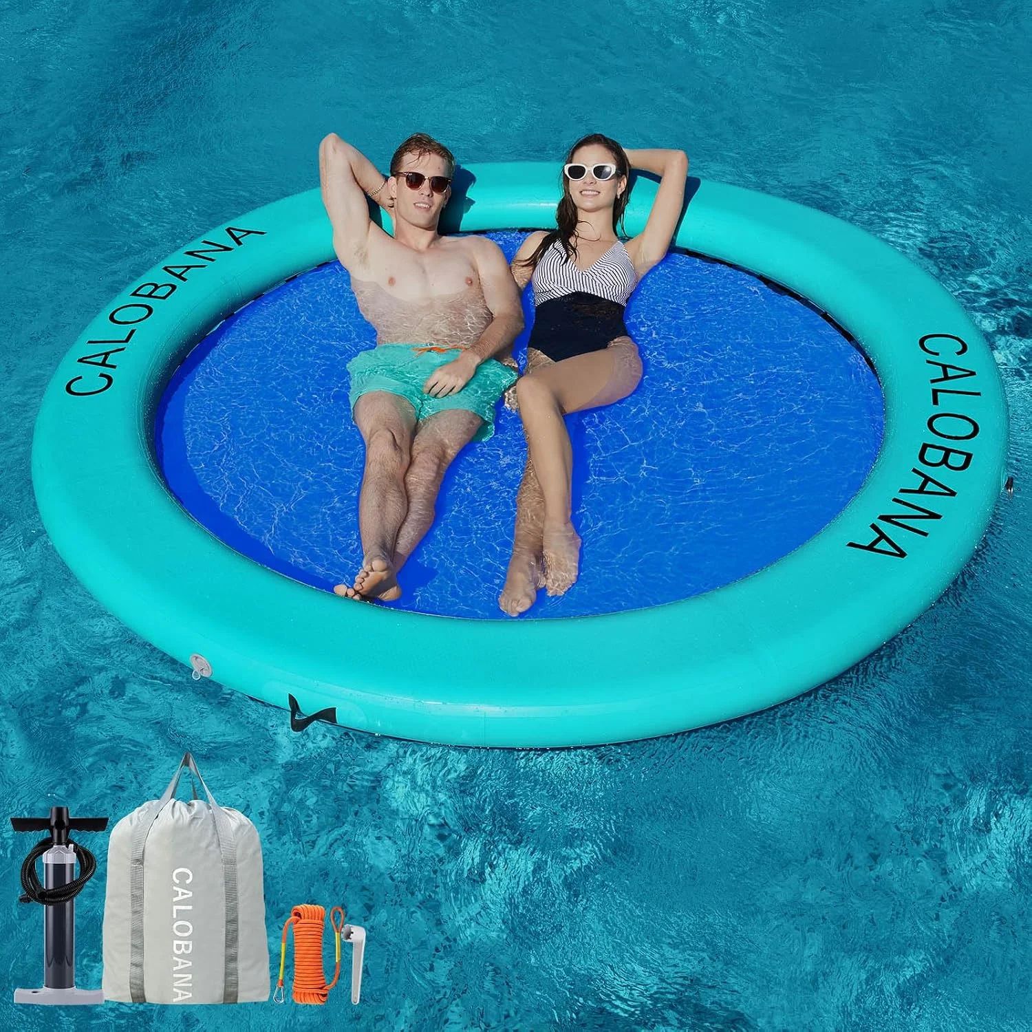 Water Hammock for Adults Lake Party Multi Person - Image 14