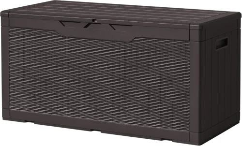 78 Gallon Deck Box, Waterproof Resin Outdoor Storage Box