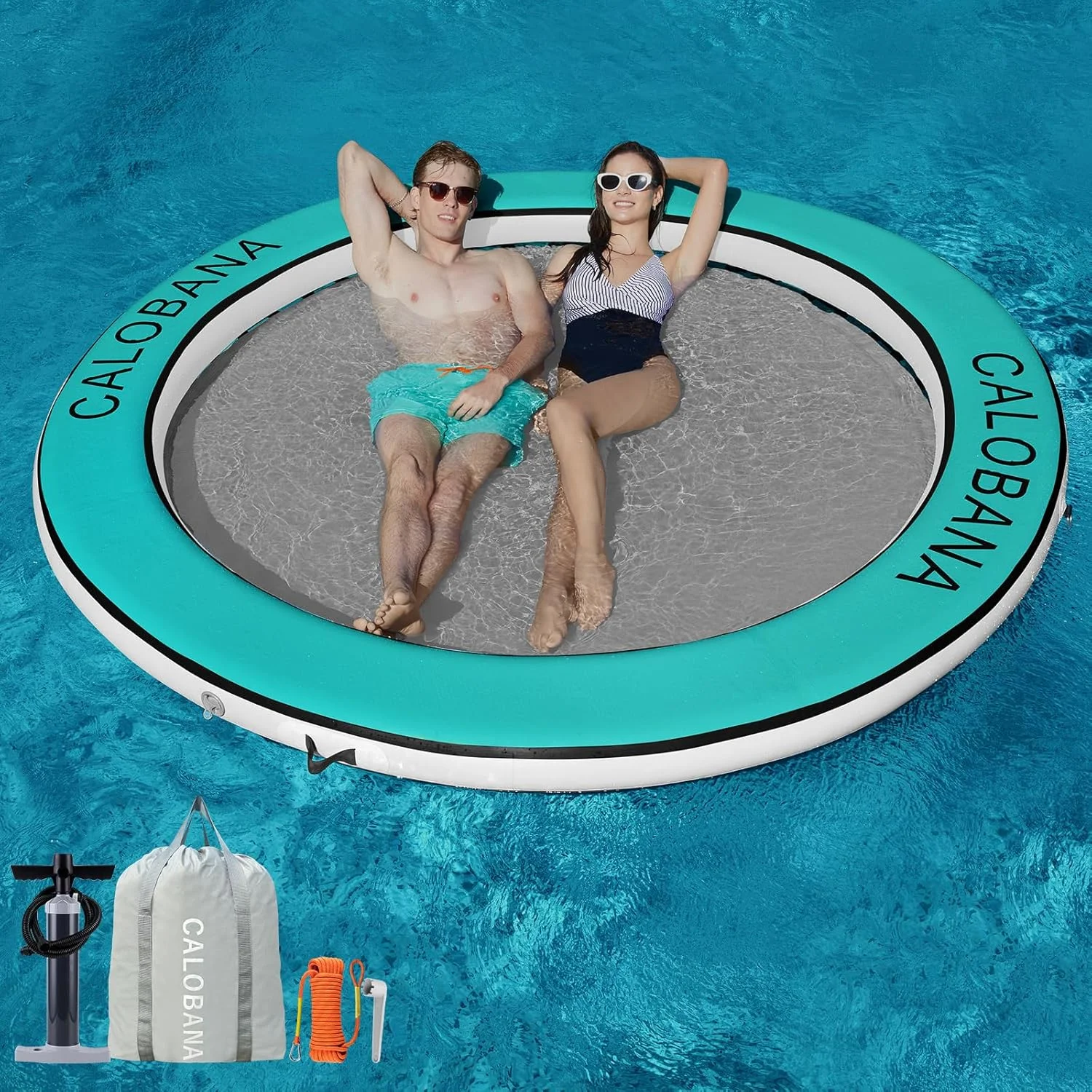 Water Hammock for Adults Lake Party Multi Person - Image 10