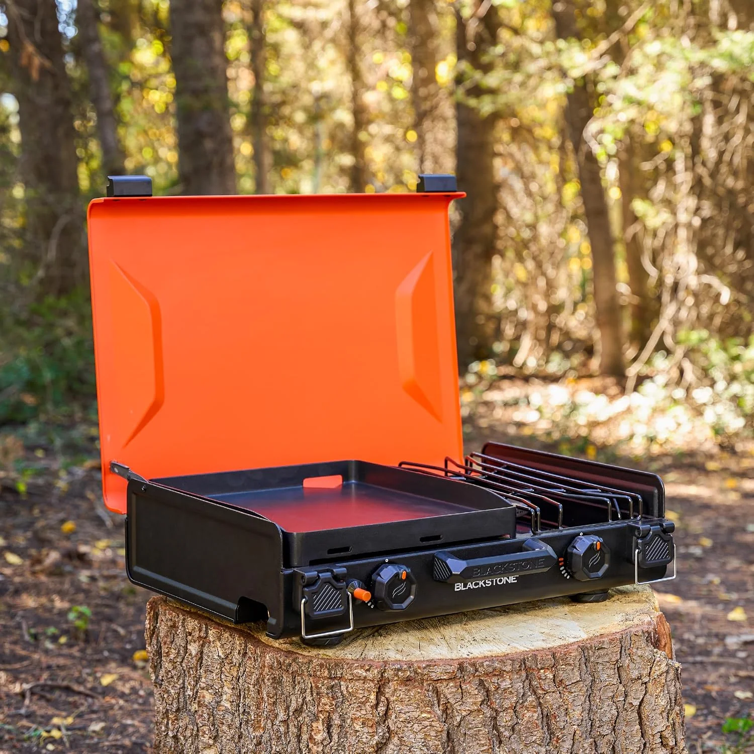 2364 12 x 14 Camping Griddle with Side Burner - Image 7