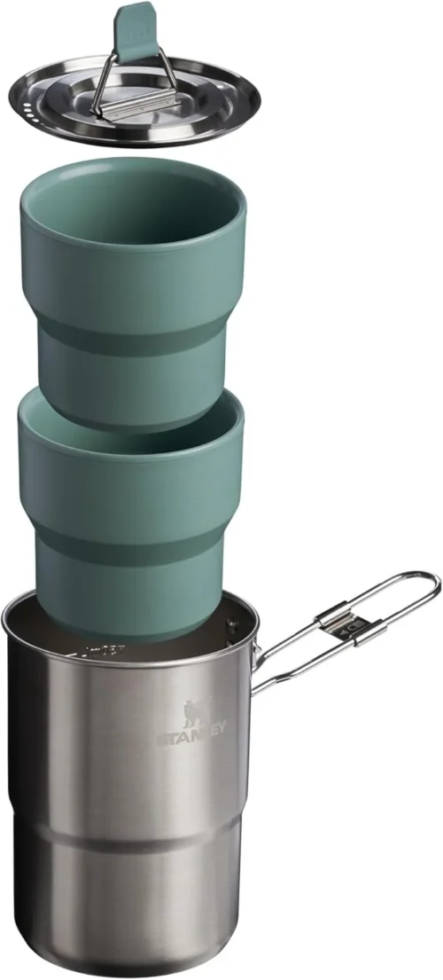 Alternative view of Stanley Wildfare Go 4-Piece Stainless Steel Two Cup Cook Set