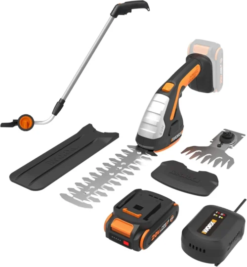 Alternative view of Cordless Grass Shear & Shrub Trimmer, 20V 4 + 8 Bush Trimmer, WG801