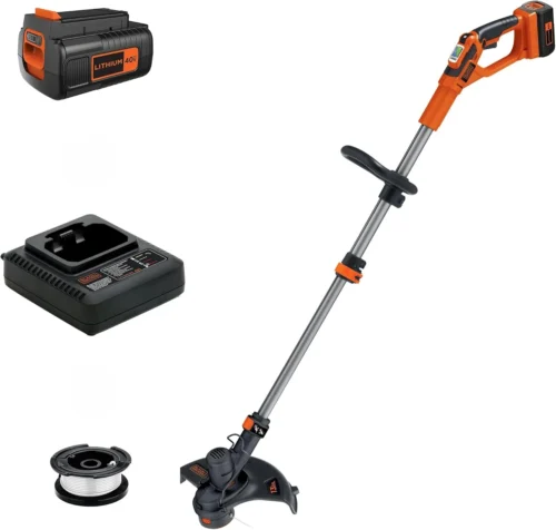Alternative view of 40V MAX String Trimmer and Lawn Edger, 13 Inch Weed Eater, Far Reach, Battery and Charger Not Included (LST136B)