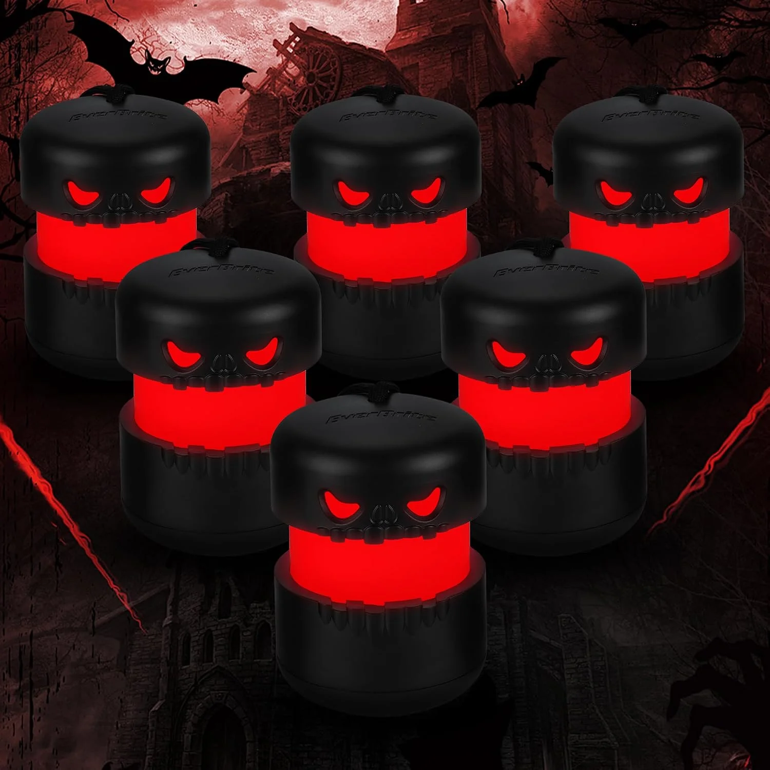 3-Pack Halloween Pumpkin Lantern, Collapsible Jack O Lantern - Image 4