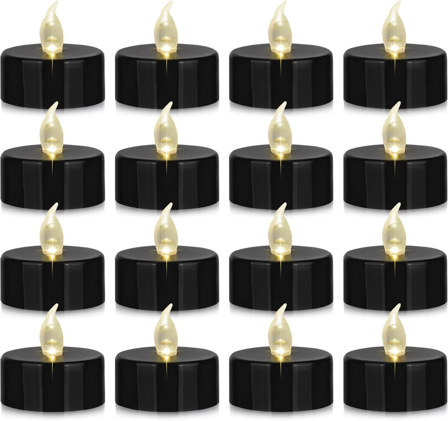 LED Tea Lights Candles Flameless Battery Operated WarmYellow 100PACK