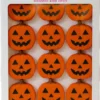 12pk Jack o Lantern Decorative Knob Covers for Halloween Decor