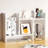 Desk Shelves Wood Desktop Orgnizer Shelf. Office Organization for Top of Desk Organizers and Accessories Bookshelf Shelving, Adjustable Tier H-Shape Mini Bookcase(White)