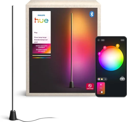 Alternative view of Hue Play Table Lamp, RGBWWIC LED, 23.6, 1-Pack