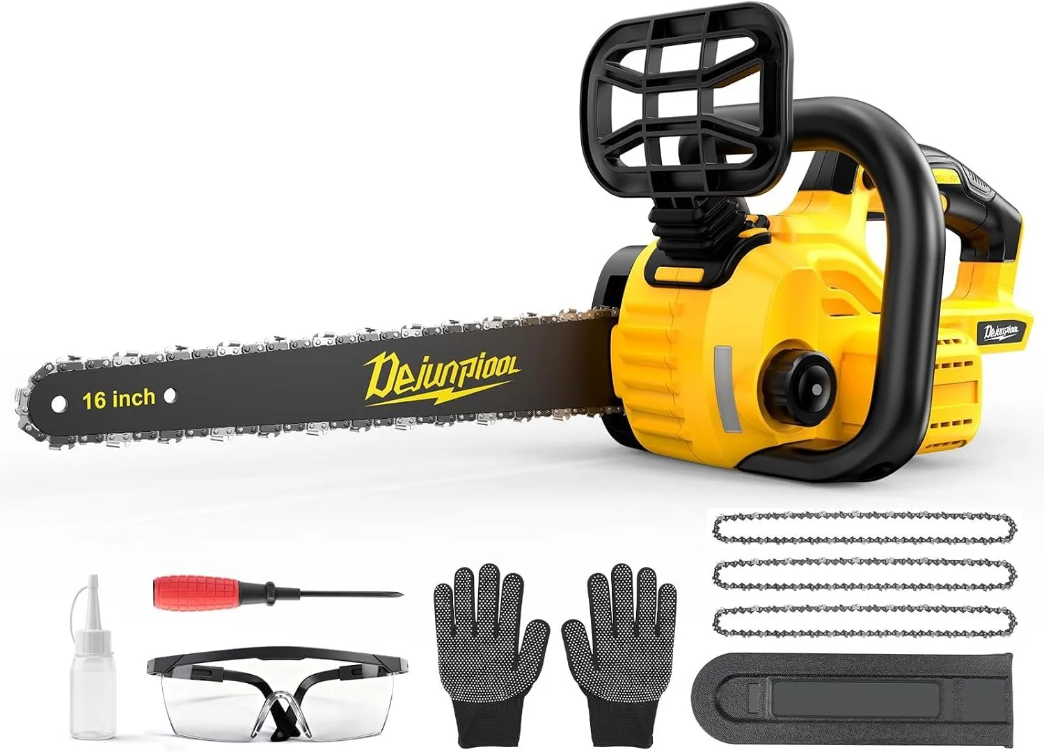 Mini Chainsaw Compatible with Dewalt 20V MAX Battery, 6 Inch & 8 Inch Small Electric Chainsaw Brushless, Auto Oiler - Image 2