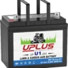 U1 Riding Lawn Mower Battery, 12V 330CCA for Garden Tractors