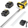 20V Cordless Hedge Trimmer, 22-Inch Blade, 2 x 4.0Ah Batteries