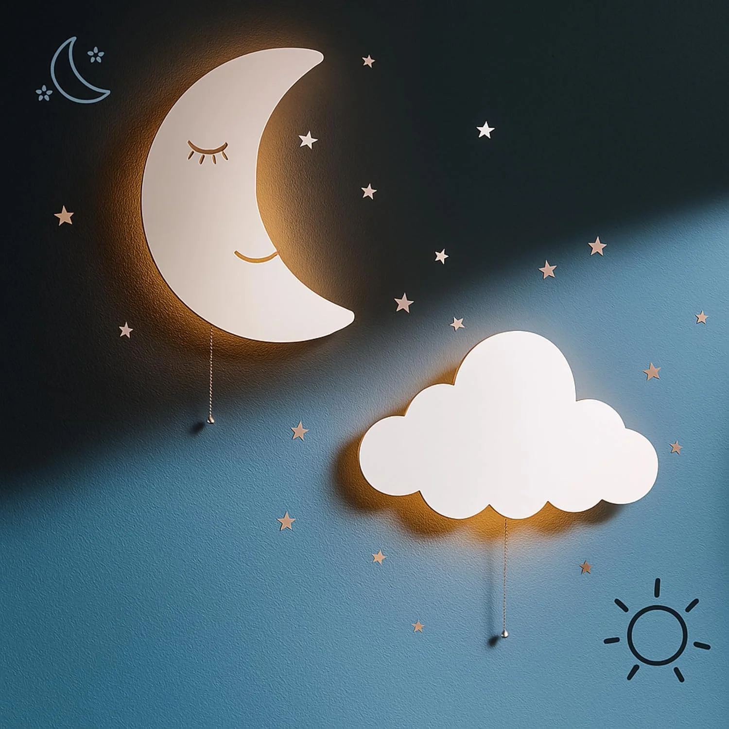 Lights - Floating Cloud Wall Lamps