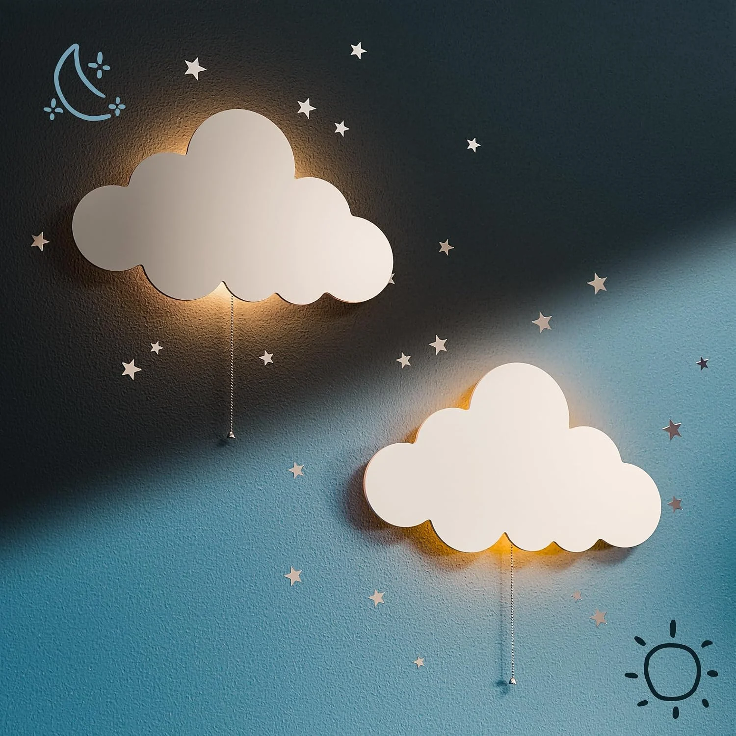 Lights - Floating Cloud Wall Lamps - Image 2