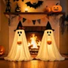 Decorations Indoor Lighted Ghost, 2 Pack Cute Light Up Ghosts