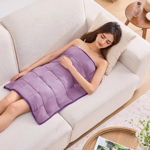 Weighted Blanket for Adults 20lbs, 48x72, Twin Full Size Cooling Heavy Throw Blanket for 180-220lbs, Microfiber Soft Big Blankets Weighted Comforter, Grey