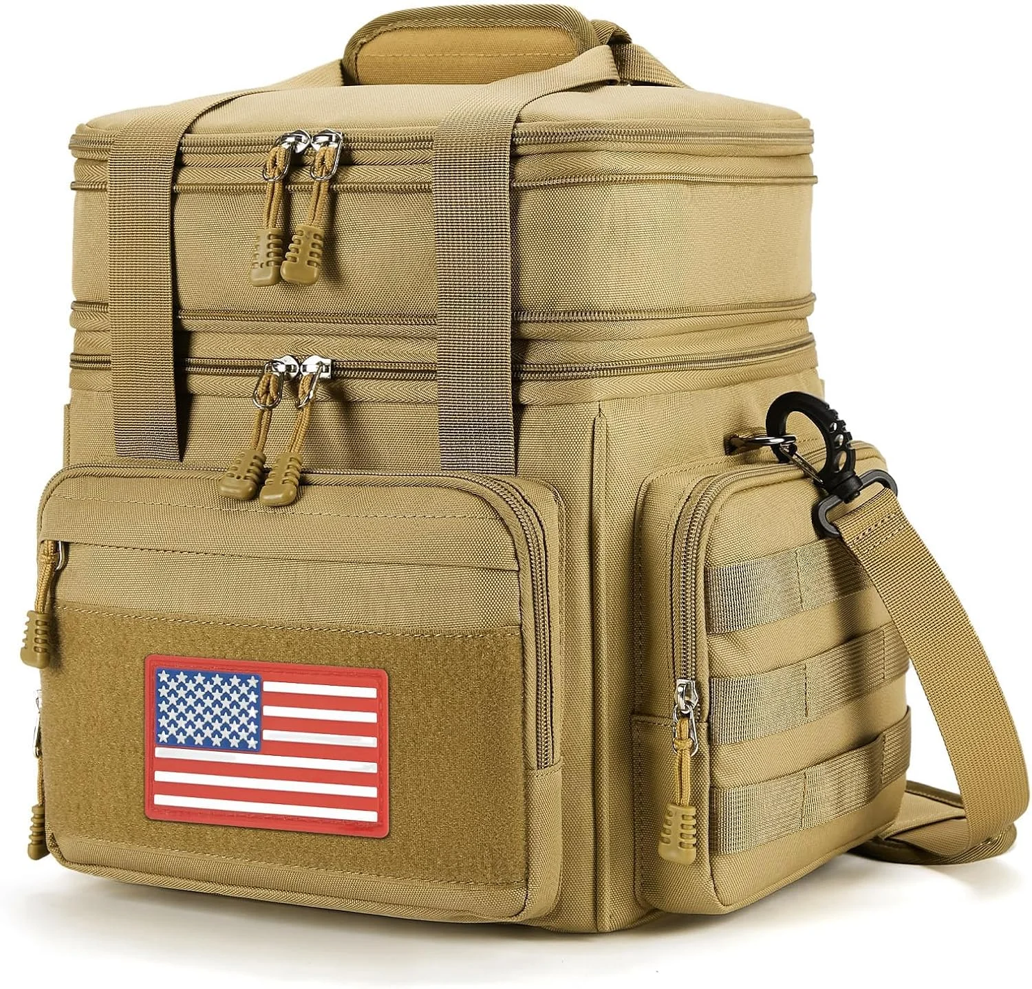 Tactical Lunch Box for Men - Large Lunch Bag Double Deck