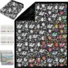 ZHOYIMIMI DIY Cozy Coloring Blankets for Kids & Adults -24 Markers