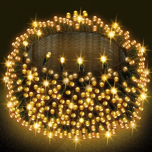Alternative view of Bright Smart Christmas String Lights, 98FT 300 LED RGB Color Changing String Lights with Remote & App Controlled