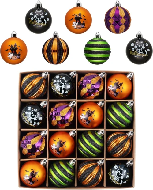Nook Madelyn 16ct Halloween Ornaments Tree Decorations Indoor 2 Inch